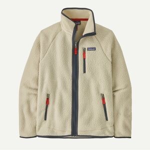 Patagonia Cream Fleece Jacket for Men